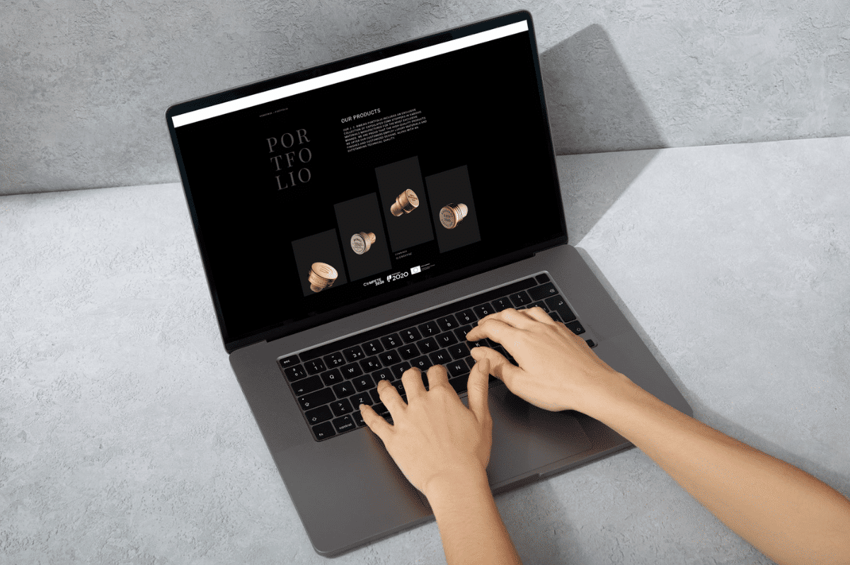 criar um site com design exclusivo